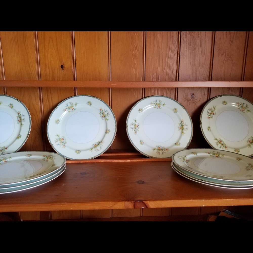 Noritake Floral Bouquet Dinner Plate (3 for $10)